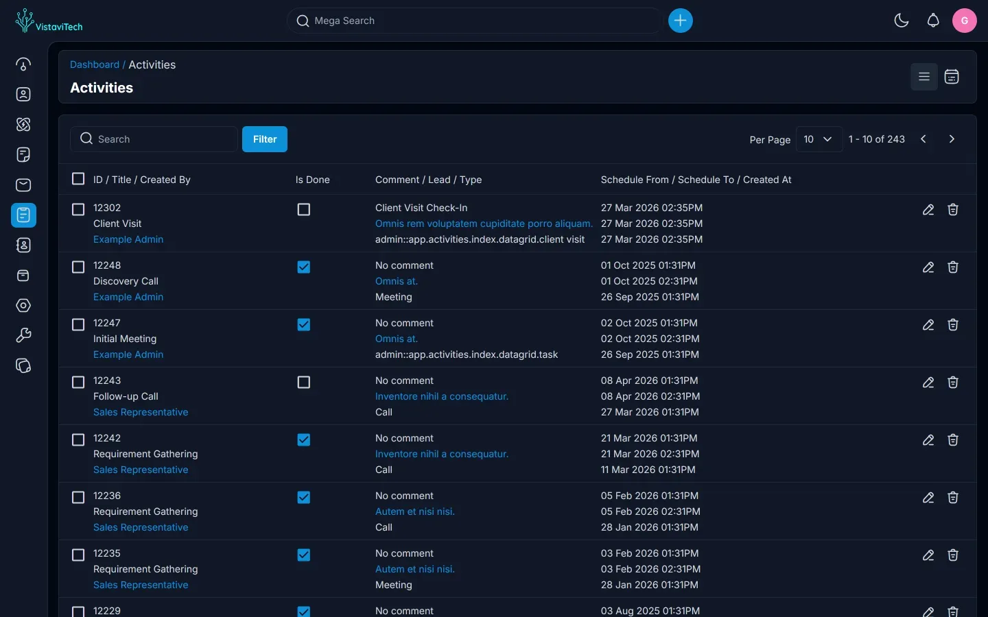 GPS Check-in Activity
